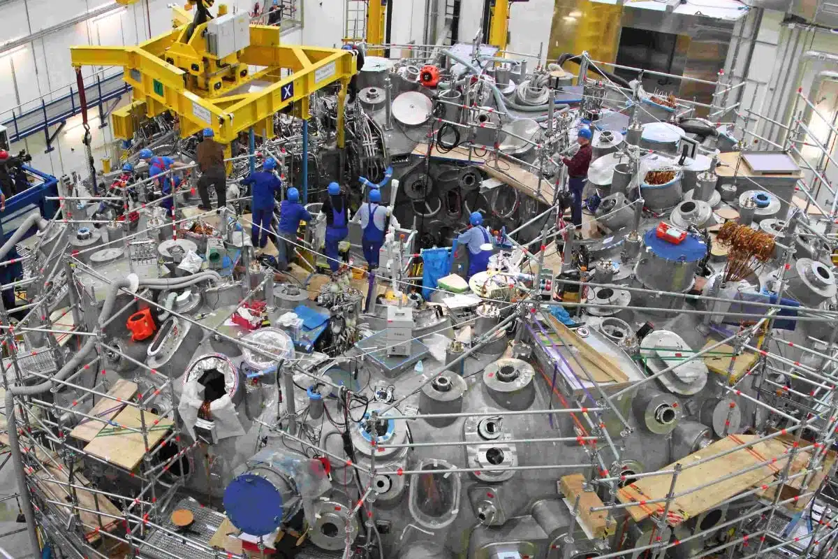 the United States is banking on a stellarator nuclear fusion reactor
