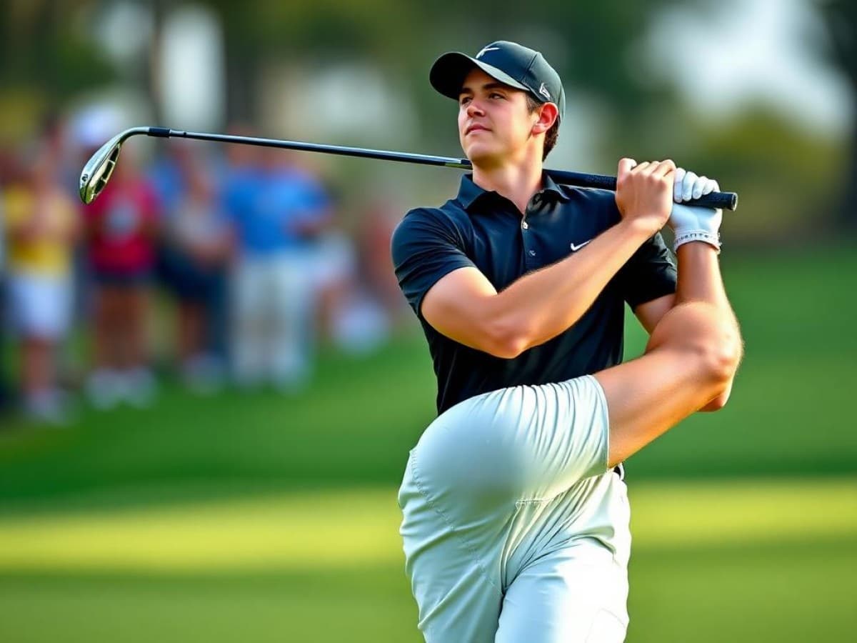 What protein bar was Rory McIlroy eating during the final round of the 2025 Masters?