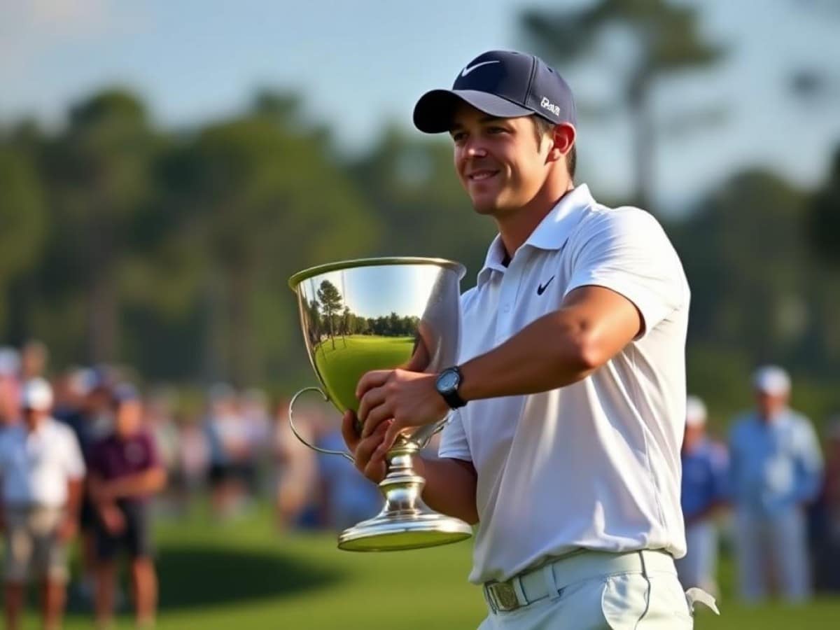 What protein bar was Rory McIlroy eating during the final round of the 2025 Masters?