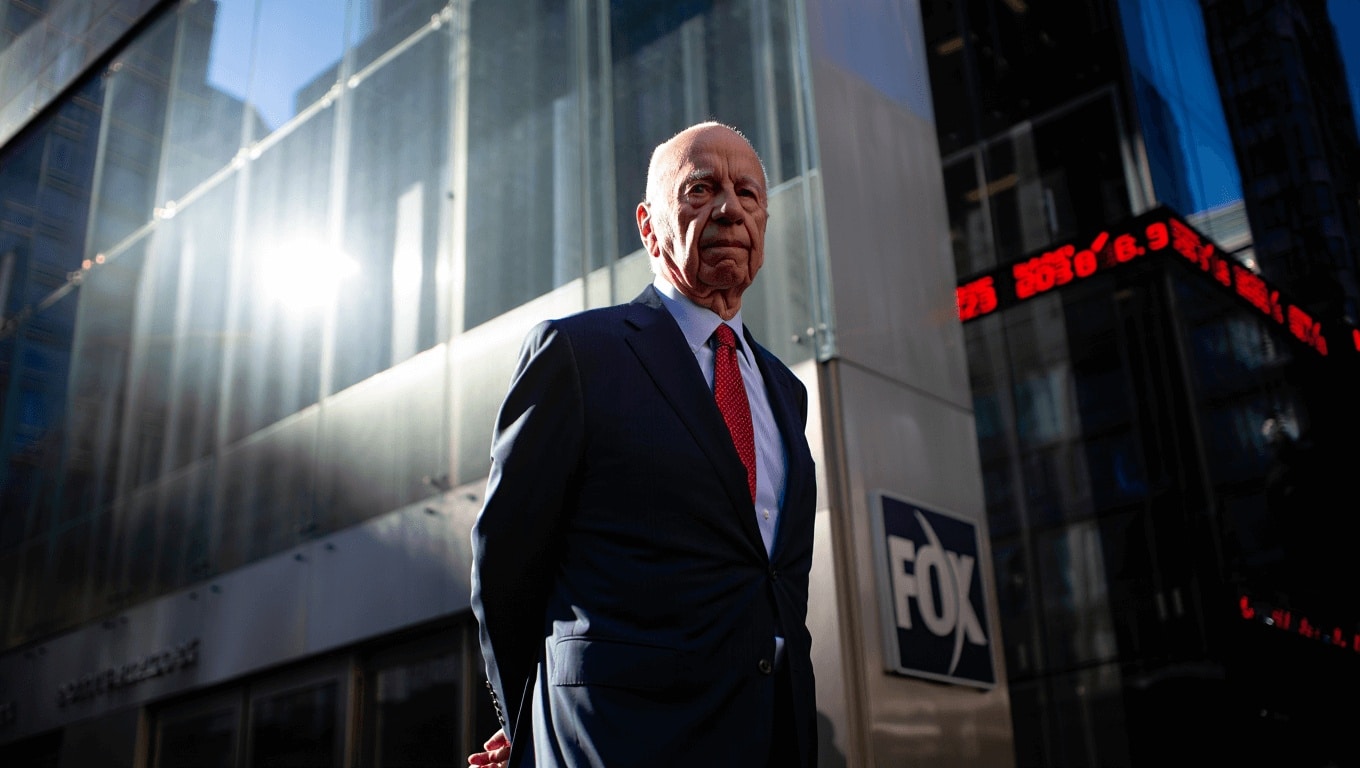 Fox Stock Extends Losses After Murdoch Share Sale Announcement