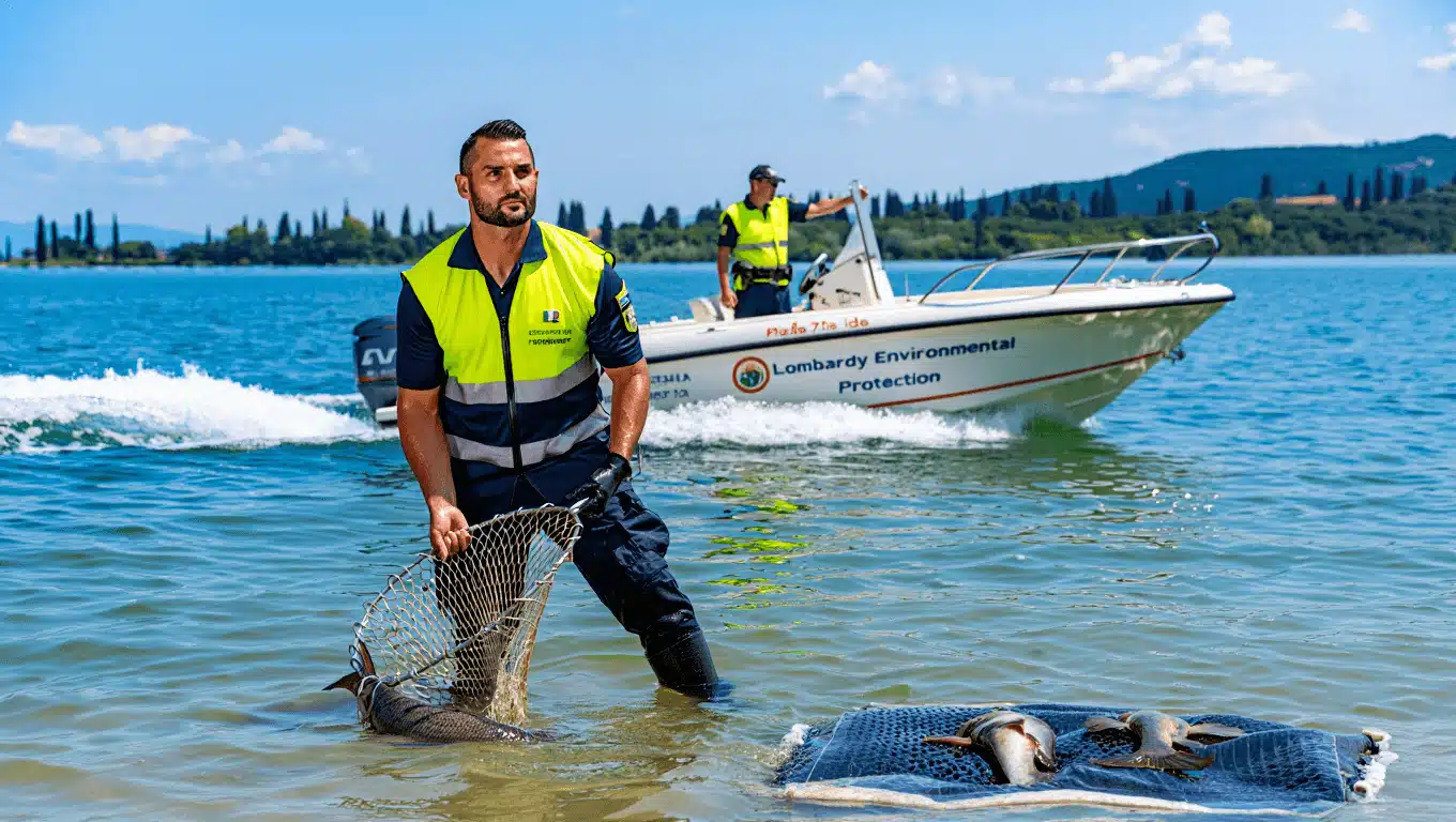 Specie invasive nel Garda: la Lombardia dichiara guerra