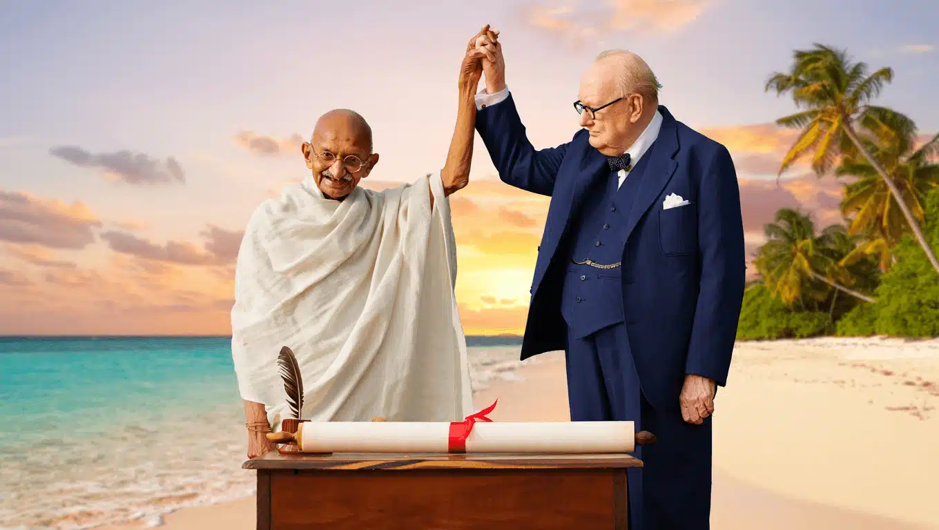 Sensay Island: l'esperimento IA dove Gandhi e Churchill governano insieme
