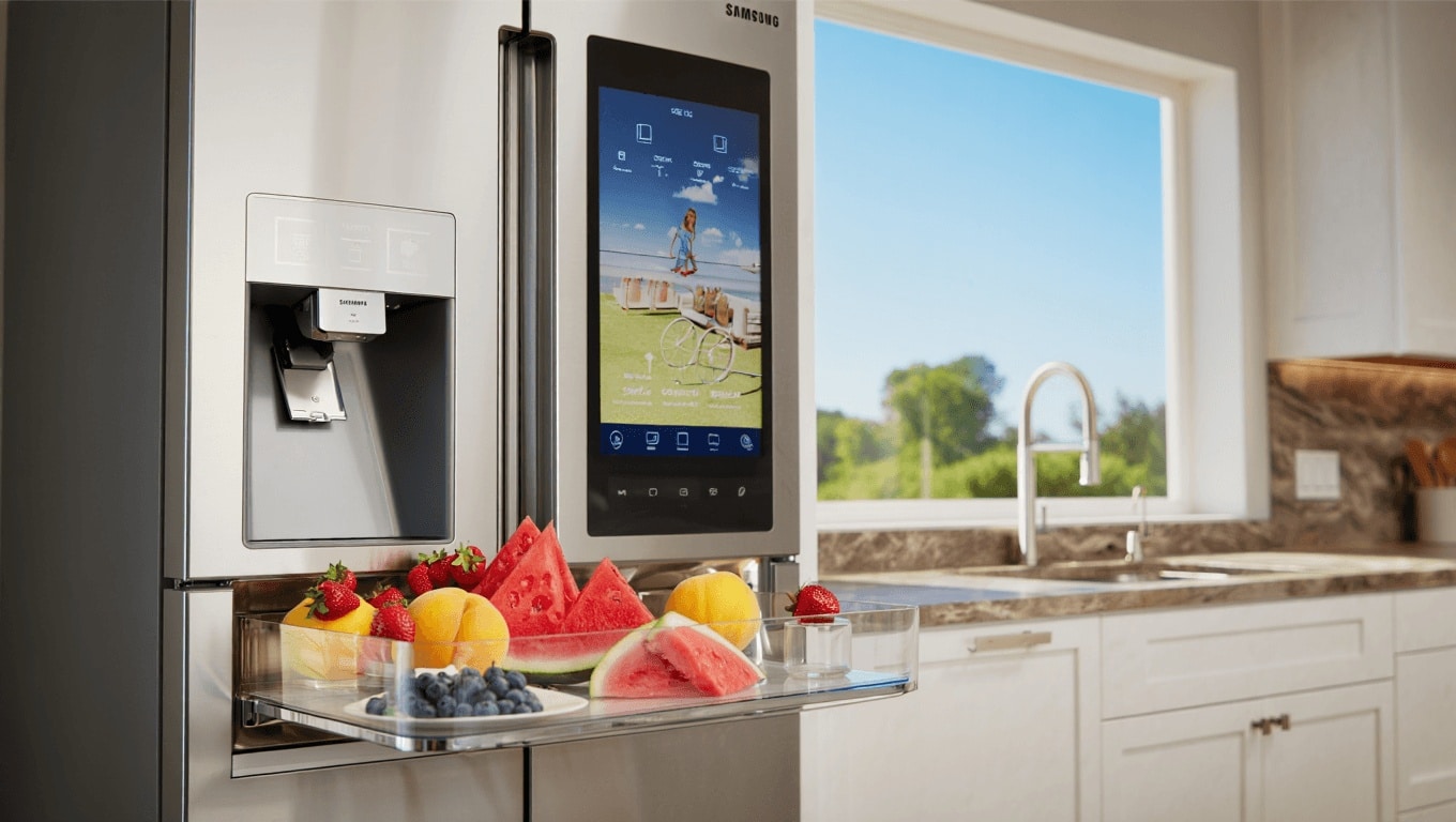 Samsung F1rst 75 AI: il frigorifero combinato che ottimizza freschezza, spazio ed energia