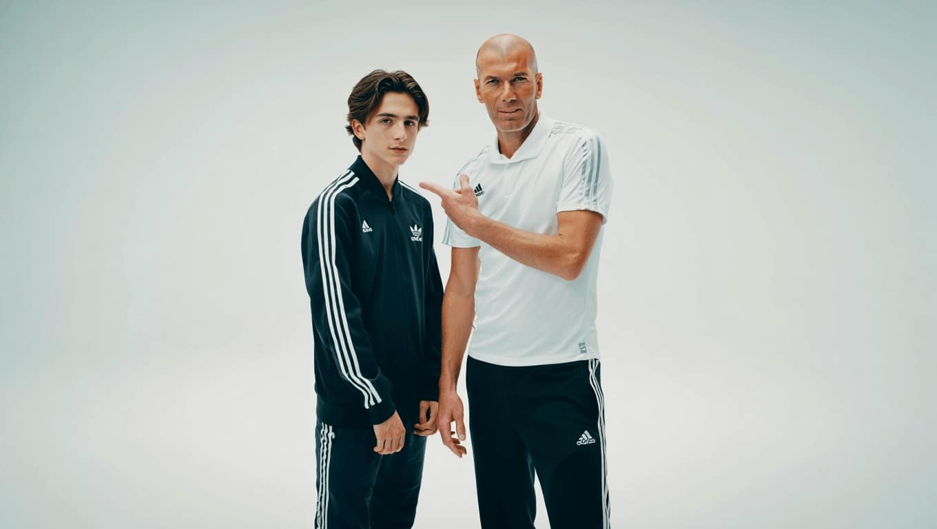 Da Zidane a Chalamet: ecco l'incredibile cast del nuovo spot di Adidas