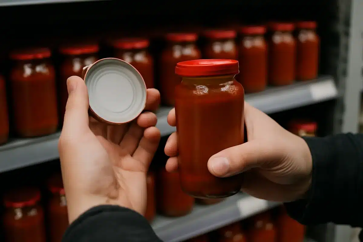 Basil Tomato Sauce Recall: Glass Fragments Found in Supermarkets – Affected Lot Details Inside!